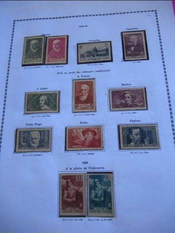 France 1940/1937 - collection de timbres, Postzegels en Munten, Postzegels | Europa | Frankrijk, Gestempeld