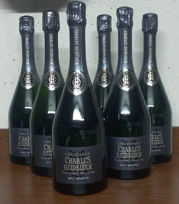 Charles Heidsieck, Brut Réserve - Champagne Brut - 6 Flessen, Nieuw