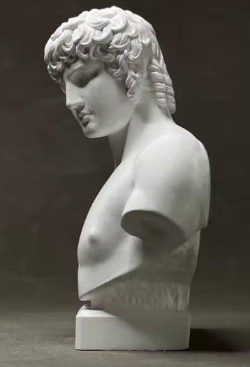 Figurine - Statuetta Antonio romana - Plâtre