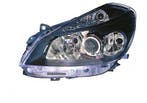 Renault Clio 2005-2008 Koplamp Zwart Links (Koplampen), Verzenden, Nieuw, Renault