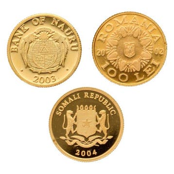Roemenië, Nauru, Somalië. 2002/2004 - Ancient Civilizations
