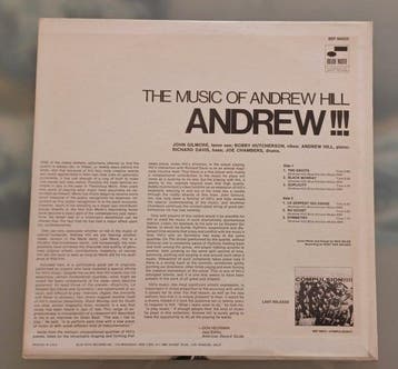 Andrew Hill - Diverse artiesten - Andrew!!! with Van Gelder
