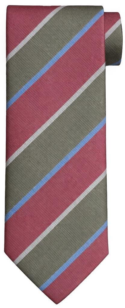 Suitable Stropdas Zijde Triple Stripe Groen maat  Heren, Vêtements | Hommes, Cravates, Envoi