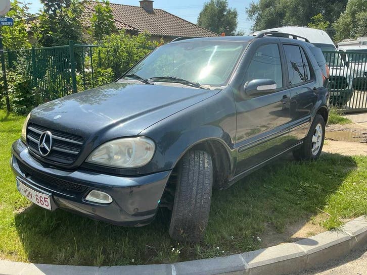 Online veiling - 2002 Mercedes-Benz ML270 CDI, Auto's, Mercedes-Benz, Ophalen