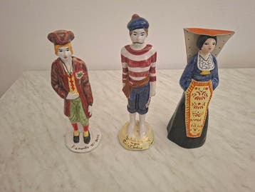 Paolo Dodero - Figuur (3) - Majolica