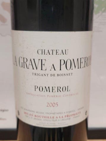 2005 Chateau La Grave a Pomerol - Pomerol - 1 Magnum (1,5 L), Verzamelen, Nieuw
