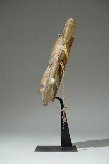 Een houten masker - Kulango - Ivoorkust (Zonder