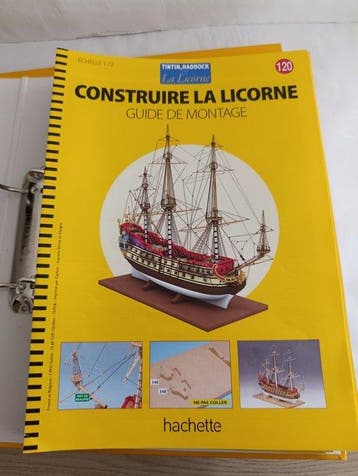 La Licorne - 10 Montagehandleiding - Hachette, Boeken, Nieuw