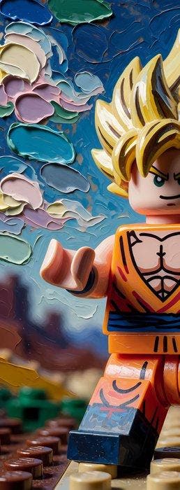 ssick lab - [XL MATTE PAPER] Super Saiyan Aura, Nieuw
