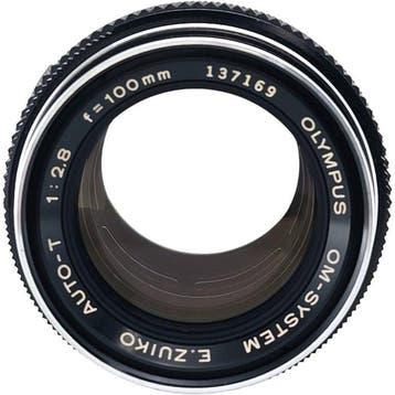 Olympus OM-System E.Zuiko Auto-T 100mm F2.8 Prime lens