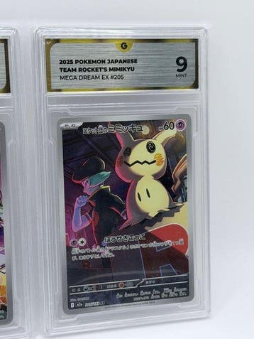 Pokémon - 2 Graded card - Team Rockets Wobbuffet Promo, Nieuw