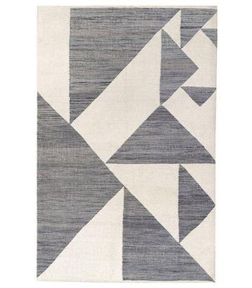 Kilim Silver Ebony - Vloerkleed - 247 cm - 161 cm, Huis en Inrichting, Nieuw