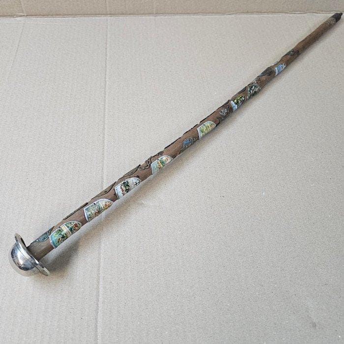 Wandelstok - Hout, Antiek en Kunst, Curiosa en Brocante