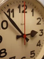 Horloge de gare, Pièce dhorlogerie industrielle - Bürk -