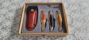 Laguiole - Ensemble de couteaux de table - Acier, Bois, Antiquités & Art