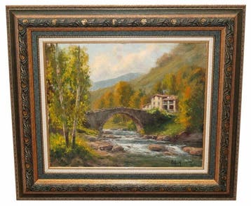 Francisco Carbonell Massabé (1928) - Paisaje olotino