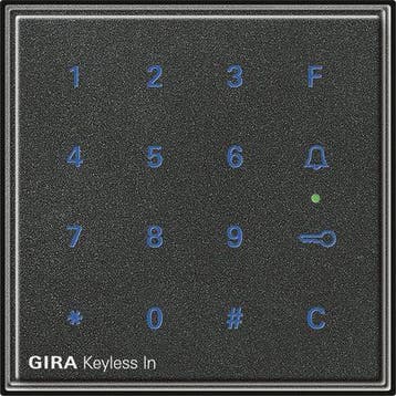 Gira Keyless In TX44 Toegangscontrole Toetsenbord - 260567, Verzenden, Nieuw