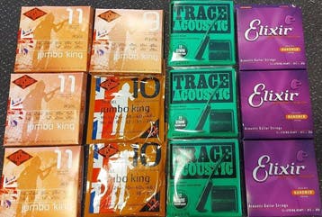 Elixir / Trace / Rotosound 12-tringed - 12 sets - - Guitare, Nieuw