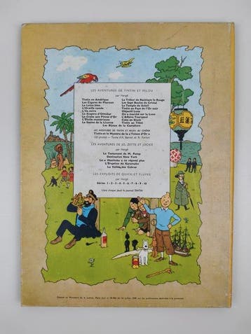 Tintin T21 - Les bijoux de la Castafiore (B34) - C - 1 Album