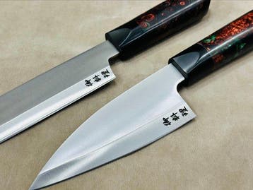 Keukenmes - Deba & Nakiri - Professionele Japans D2-staal