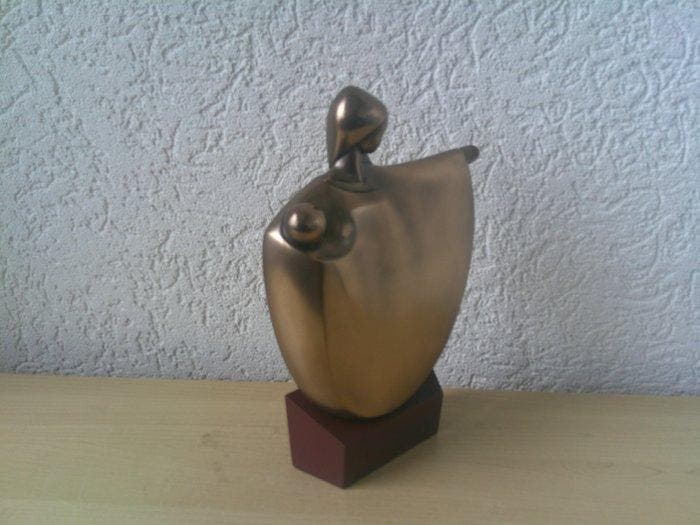 Parastone - Beeldje - IK EN MIJN BABY; MIJN BABY EN IK -, Antiek en Kunst, Curiosa en Brocante