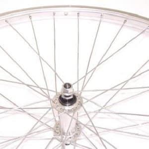 Voorwiel aluminium 28x 5/8 (37-622), Fietsen en Brommers, Fietsonderdelen, Verzenden, Nieuw