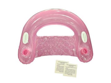 Veiling - Opblaasbare Zwembad Sofa - Roze, Nieuw