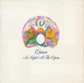 Queen - A Night At The Opera (LP 1975) NL, Verzenden, Gebruikt