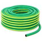 vidaXL Tuinslang 5-laags Groen en Geel 3 / 4 100 m PVC, Tuin en Terras, Verzenden, Nieuw