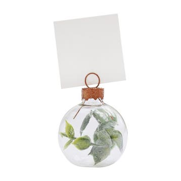 Naamkaartjes Houder Eucalyptus 4cm 6st, Verzenden
