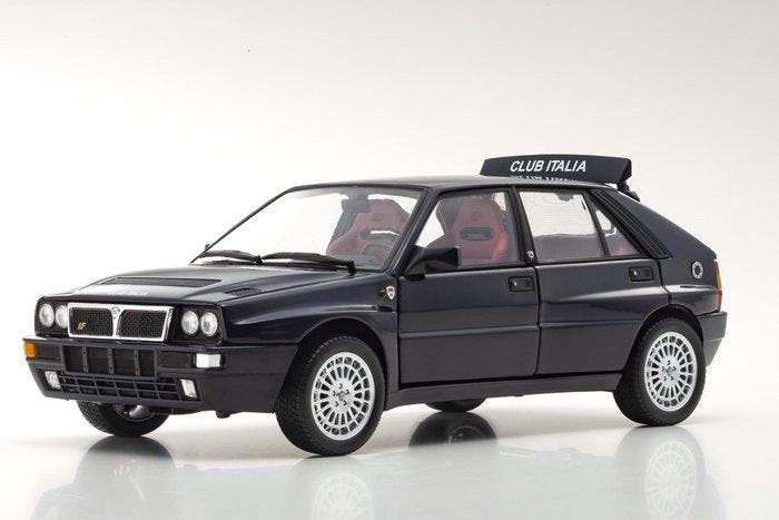 Kyosho 1:18 - Model sportwagen - Lancia Delta HF Integrale, Hobby en Vrije tijd, Modelauto's | 1:5 tot 1:12