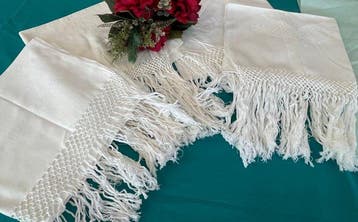 Serviette (12) - 183 cm - 128 cm - Serviettes dépoque