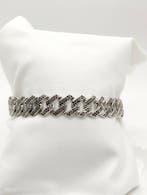 Armband - 18 karaat Witgoud Diamant (Kleurbehandeld) -