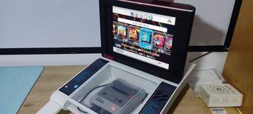 Nintendo - Snes - Estação de jogo Super Nintendo com ecrã