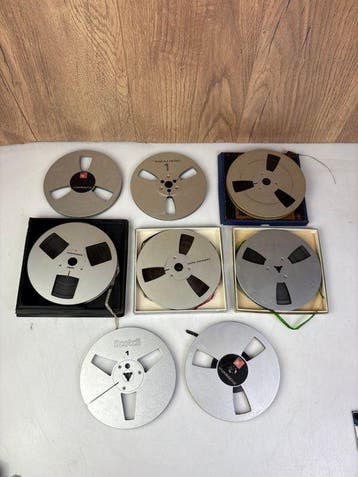 Scotch, Basf, Grundig - Metal Reels / 18 CM - 18 cm spoelen, Nieuw