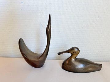 Collectie met dierenthema - Prachtige messing dieren