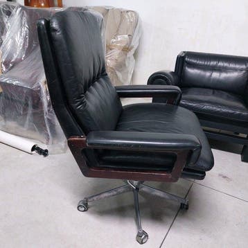 Arflex - André Vandenbeuck - Fauteuil - King Chair Highback, Antiquités & Art