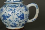 Kangxi (1662-1722) - Theepot - Jongens in landschappen met