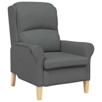 Design Fauteuil Donkergrijs - Retour deal! Mis hem niet, Maison & Meubles, Fauteuils, Verzenden