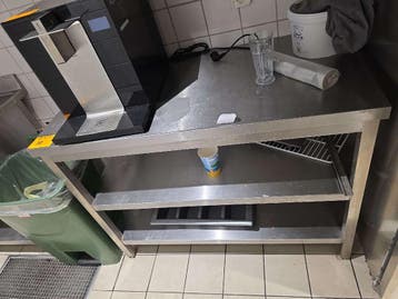 rvs werktafel, Zakelijke goederen, Horeca | Keukenapparatuur, Nieuw in verpakking