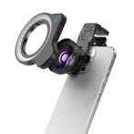 DrPhone APEX Detail X Macro Lens met Ringlamp – 32 LED –, Telecommunicatie, Mobiele telefoons | Toebehoren en Onderdelen, Verzenden