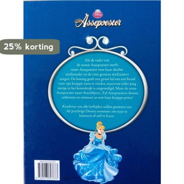 Assepoester Disneys mooiste verhalen 9789043827683 Disney, Boeken, Verzenden, Gelezen, Disney