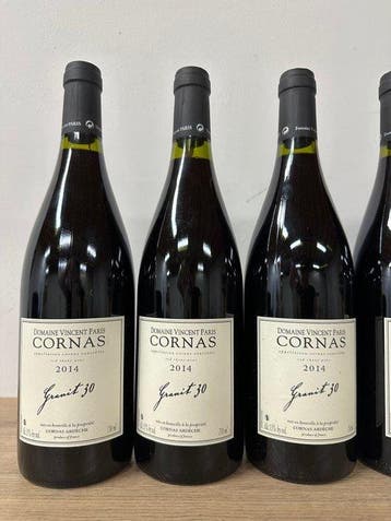 2014 Vincent Paris, Cornas Granit 30 - Rhône - 6 Flessen, Nieuw