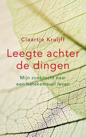 Leegte achter de dingen 9789026344312 Claartje Kruijff, Verzenden, Gelezen, Claartje Kruijff