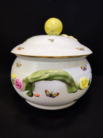 Herend - Tureen - 22/RO runde Suppenterrine/Schüssel mit