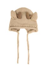 Gebreide Muts Rendier Beige Kinderen Bont Hoorns Oren Touwtj, Kinderen en Baby's, Kinderkleding | Petten en Hoeden, Ophalen of Verzenden