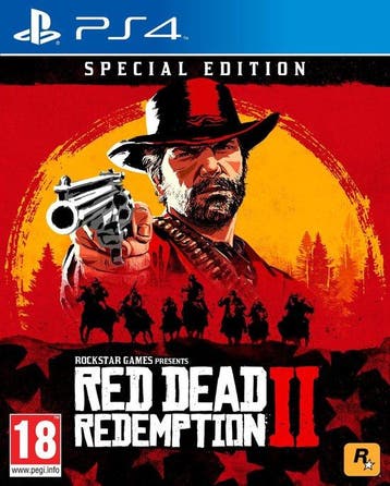 Red Dead Redemption 2 Special Edition (PS4 Games), Games en Spelcomputers, Ophalen of Verzenden, Zo goed als nieuw