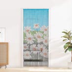vidaXL Insect Deur Gordijn Meerkleurig 200 x 90 cm Bamboe, Verzenden, Nieuw