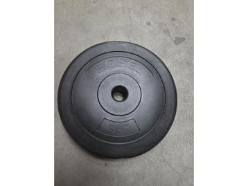 Veiling - 5kg schijf - Set van 2, Sport en Fitness, Fitnessmaterialen, Nieuw