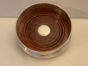 W . I . Broadway & Co - Flessenonderzetter - Sterlingzilver